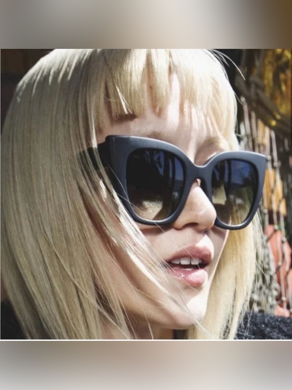 TOMS Classic Oversized Cat-Eye Traveler Collection Sunglasses Sydney 50-23-148